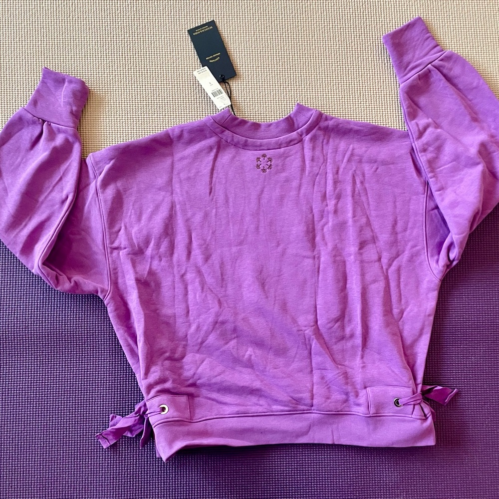 NWT! Scotch & Soda Purple Sweater with Side Ties. Size Small. Buy On Poshmark!